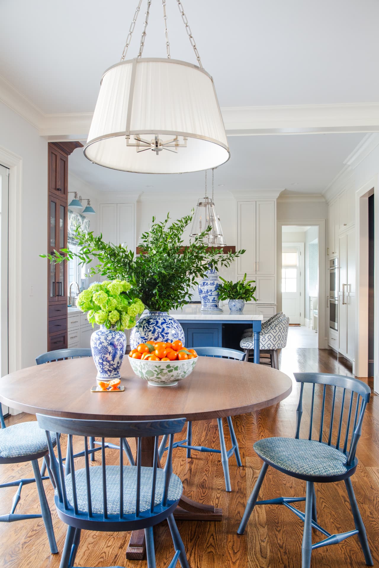 Dining room and kitchen photographed by LightPop Studio