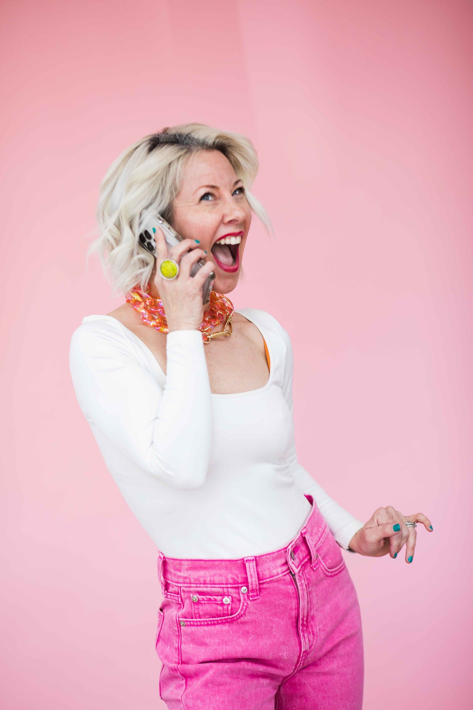 Personal brand portrait by LightPop Studio